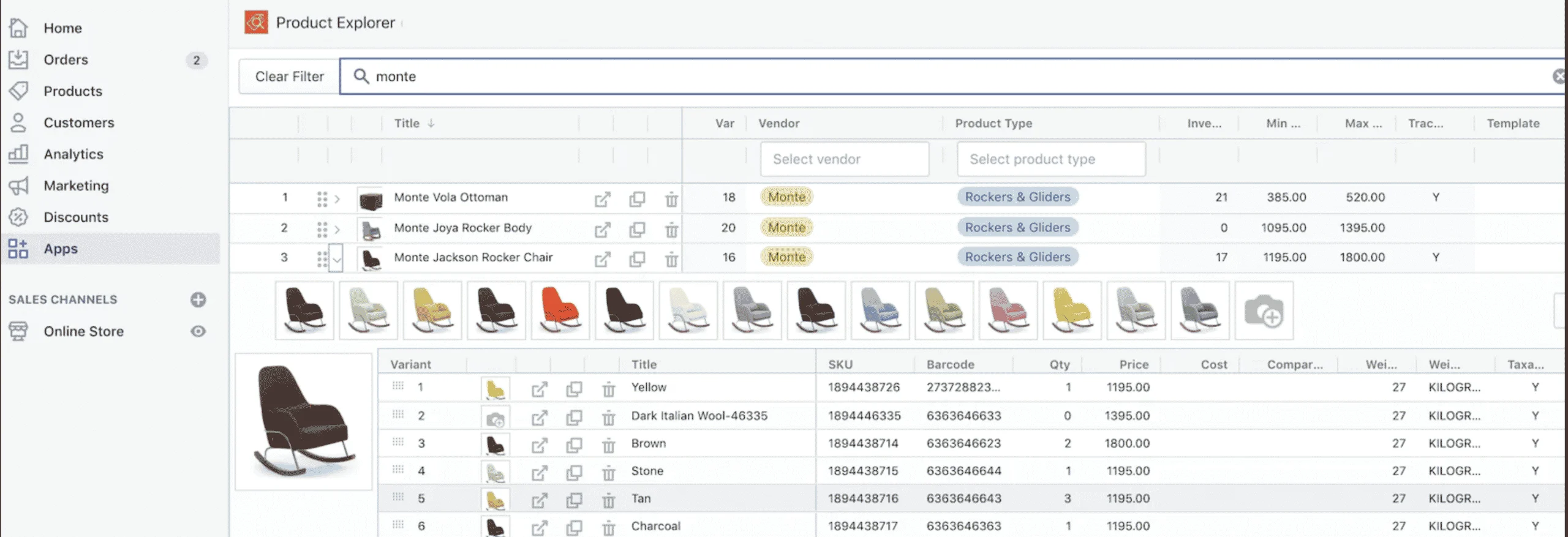 Shopify Product Manager