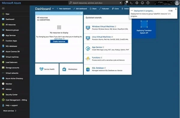 6. Translator Speech API